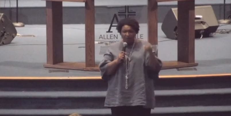 Stacy Abrams (D) Biblical Scholar Gives Take on Abortion